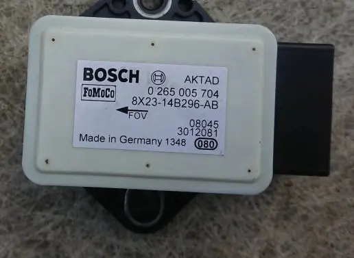 Jaguar XF X250 ESP acceleration yaw rate sensor 0265005704 3012081