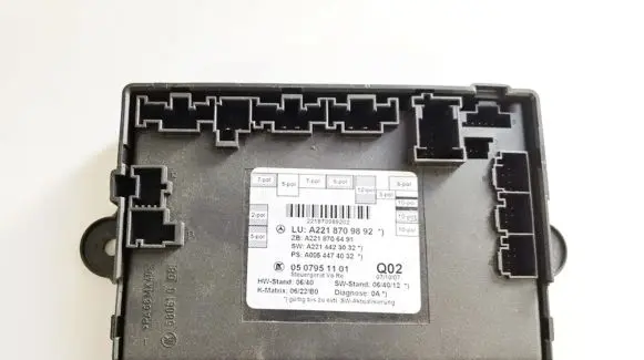 Mercedes-Benz S W221 Other control units/modules A2218709892 A2218706491