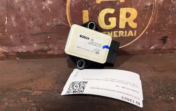 Honda Civic ESP acceleration yaw rate sensor 0265005649