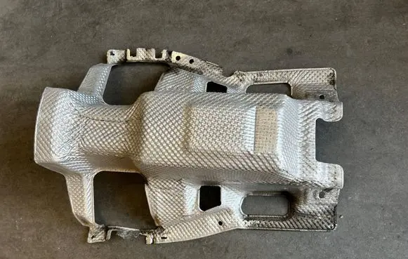 Porsche Macan (95B) Exhaust heat shield 95B804160A