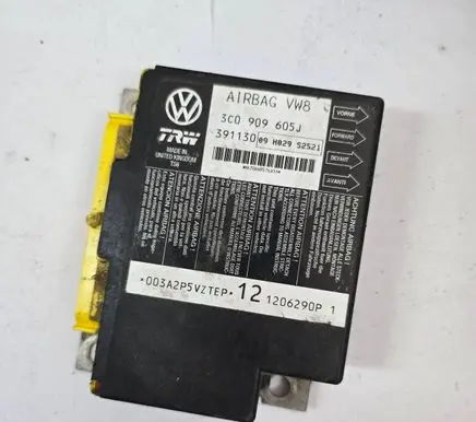 Volkswagen PASSAT B6 Airbag control unit/module 3cp909605j