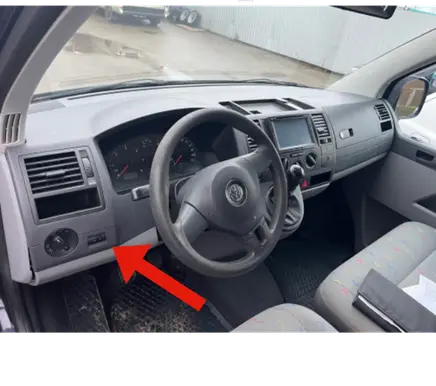 Volkswagen Transporter - Caravelle T5 Headlight level height control switch 7H0941333 7H1857189A