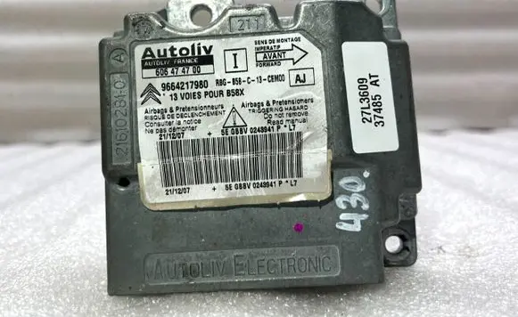 Citroen C4 I Picasso Airbag control unit/module 9664217980 6546A8