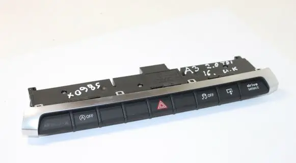 Audi A3 S3 8V Hazard light switch 8V0925301BA