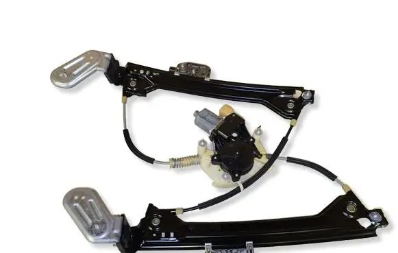 Maserati Ghibli Rear door window regulator with motor 670103666