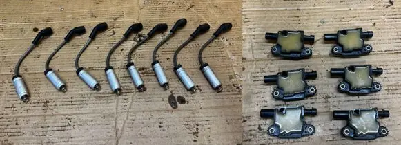 Cadillac Escalade Ignition plug leads 12633447 12619161