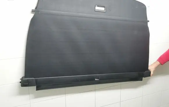 Parcel shelf load cover
