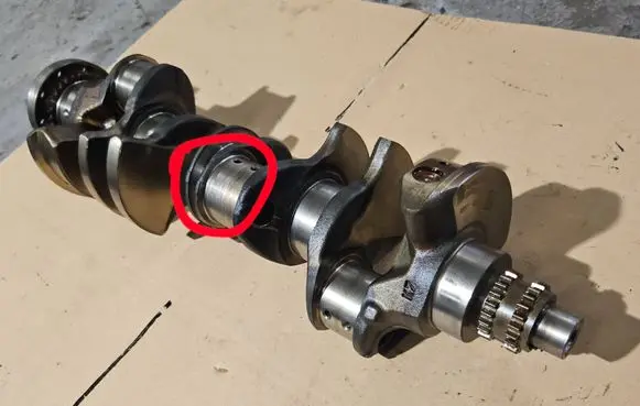 BMW X6 E71 Crankshaft 7599499