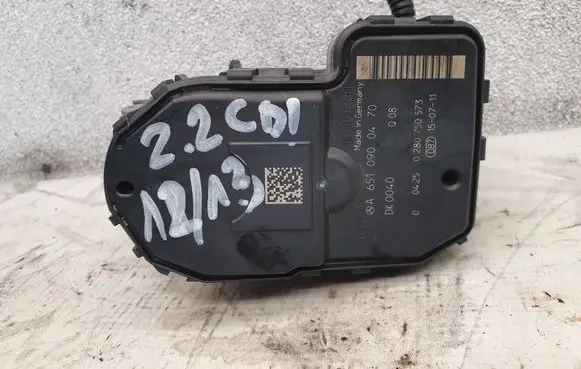 Throttle valve