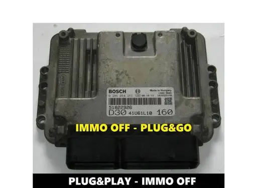 Fiat Ducato Engine control unit/module ECU 51822926 0281014211 41U61L10