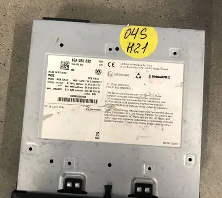 Volkswagen ID.3 MMI control unit 10A035832