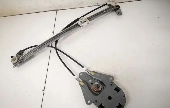 Front door window regulator with motor