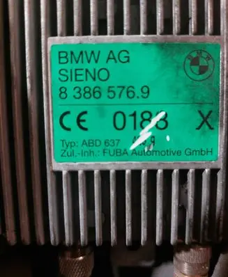 BMW 7 E38 Other control units/modules 83865769 ABD637 0188