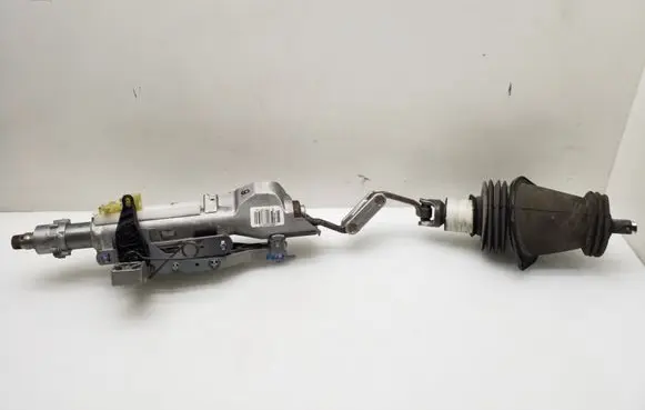 Steering wheel axle set