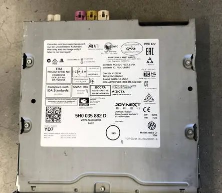 Volkswagen Golf VIII MMI control unit 5H0035882D