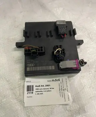 Audi A4 S4 B6 8E 8H Comfort/convenience module 8E0907279 01052001