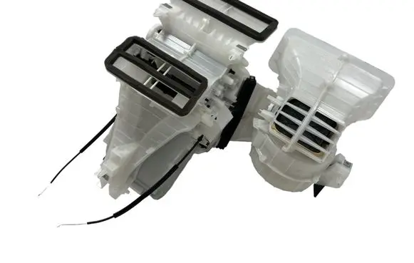 Interior heater climate box assembly