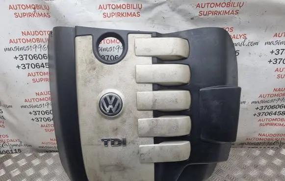 Volkswagen Touareg I Engine cover (trim) 070103926A