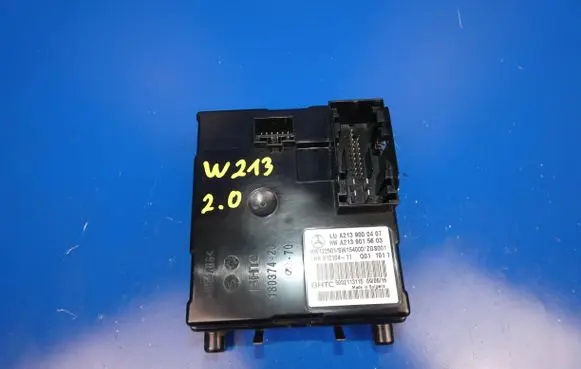 Mercedes-Benz E W213 Air conditioning/heating control unit A2139000407 A2139015603 5HB01210411