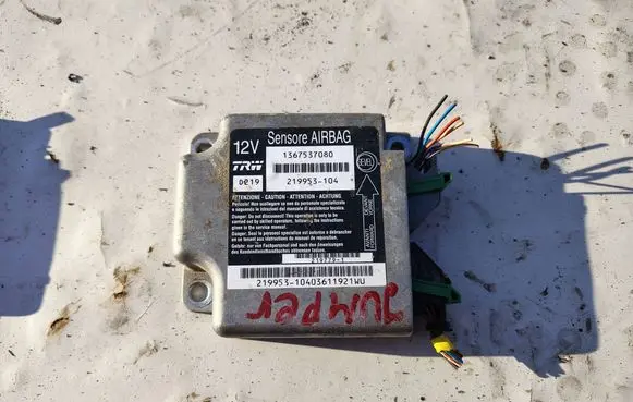 Citroen Jumper Airbag control unit/module 1367537080