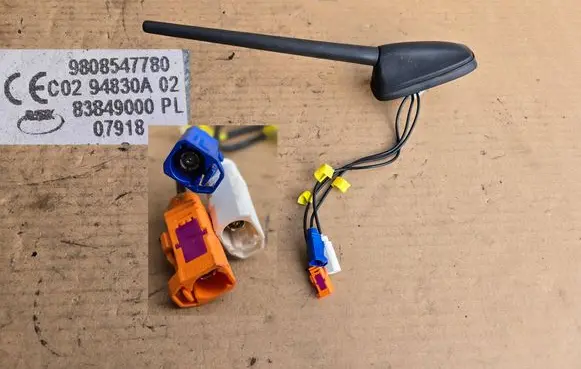 Toyota Proace Radio antenna 9808547780 83849000
