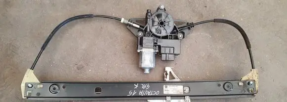 Skoda Octavia Mk3 (5E) Rear door window regulator with motor 5Q0959811A 5EO839461