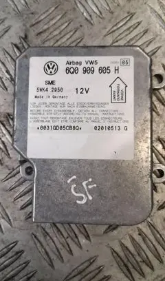 Skoda Fabia Mk1 (6Y) Airbag control unit/module 6q0909605h