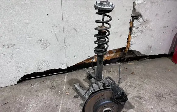 BMW 6 F06 Gran coupe Rear wheel hub spindle/knuckle 