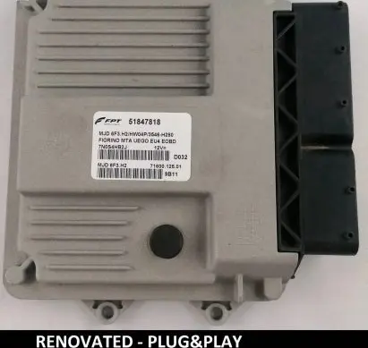 Fiat Grande Punto Engine control unit/module 51847818 7160012501 7N0S4HB2J