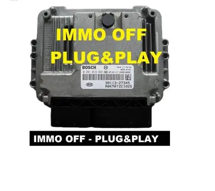 KIA Sportage Engine control unit/module 0281013424 3911327345 A0SM0T2EI02S