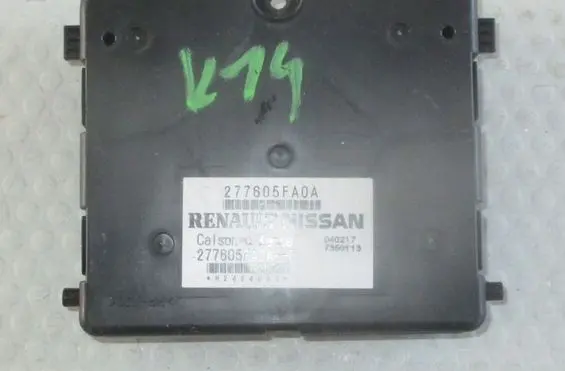 Nissan Micra K14 Air conditioning/heating control unit 277605FA0A