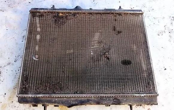Peugeot 307 Coolant radiator 9637043380