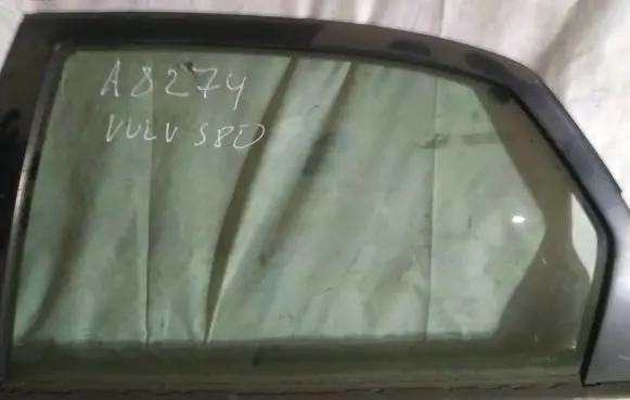 Volvo S80 Rear door window glass