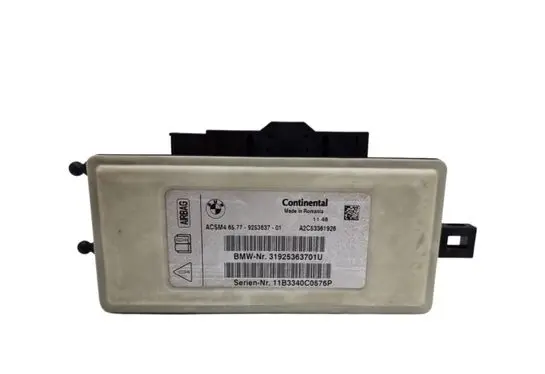 BMW 5 F10 F11 Airbag control unit/module 9253637 6577925363701 31925363701U