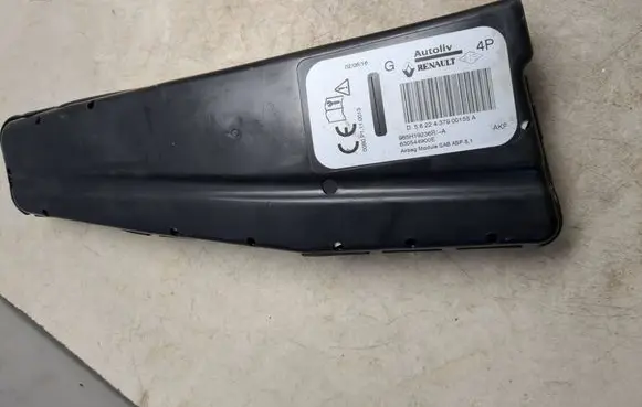 Renault Zoe Seat airbag 985H19236R 630544900E