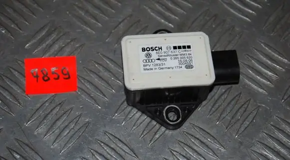 Audi A4 S4 B7 8E 8H ESP acceleration yaw rate sensor 8E0907637C
