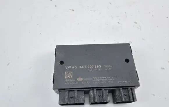 Audi A6 S6 C7 4G Tow bar trailer control unit/module 4G8907383 5DS01015921