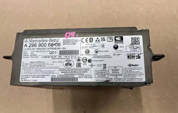 Mercedes-Benz EQS X296 Radio/GPS head unit trim A2969006609