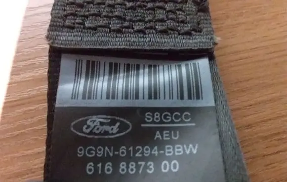 Ford Mondeo MK IV Front seatbelt 9G9N61294 606639200
