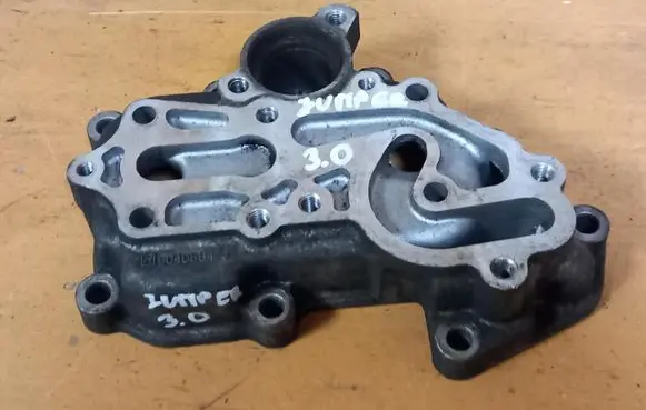 Fiat Ducato Oil filter mounting bracket 504086470