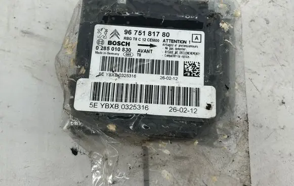 Peugeot 3008 I Airbag control unit/module 9675181780 0285010830