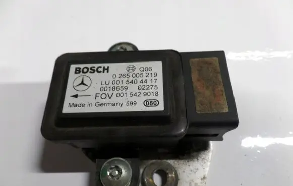 Mercedes-Benz A W168 ESP acceleration yaw rate sensor 0015429018