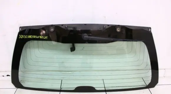 Smart ForTwo I Rear windscreen/windshield window 
