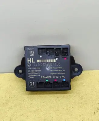 Mercedes-Benz E W212 Door control unit/module A2129004106 A2128208926 A2129020003