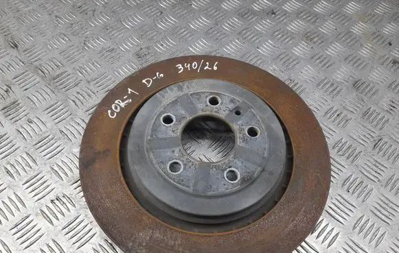 Chevrolet Corvette Rear brake disc 20981820