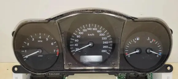 Jaguar XJ X308 Speedometer (instrument cluster) LNC4300BH KMH