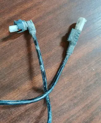 Mercedes-Benz GLC X253 C253 Rear ABS sensor wiring A2534401106