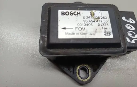 ESP acceleration yaw rate sensor