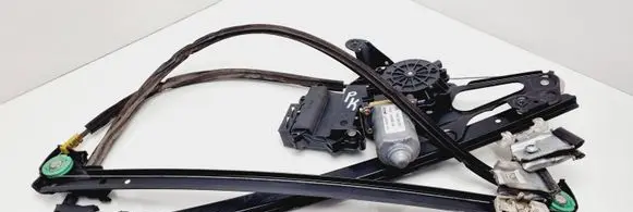 Seat Alhambra (Mk1) Front door window regulator with motor 7M3959801