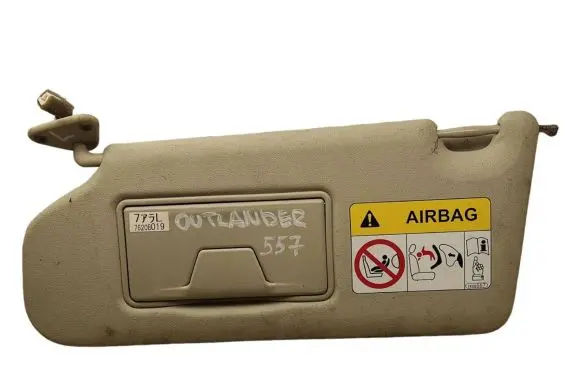 Mitsubishi Outlander Sun visor 7620B019 7430B557